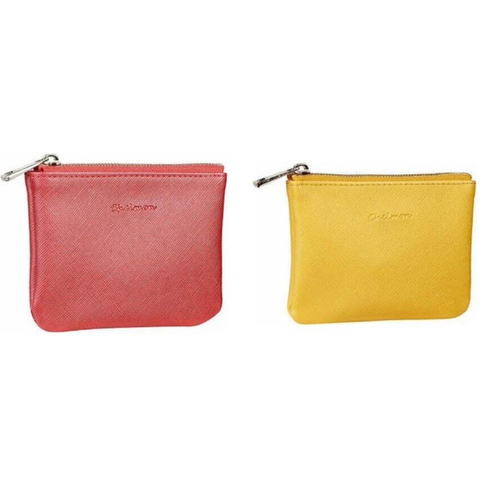 Chelmon Coin Purse Pouch Set COWHIDE Vegan